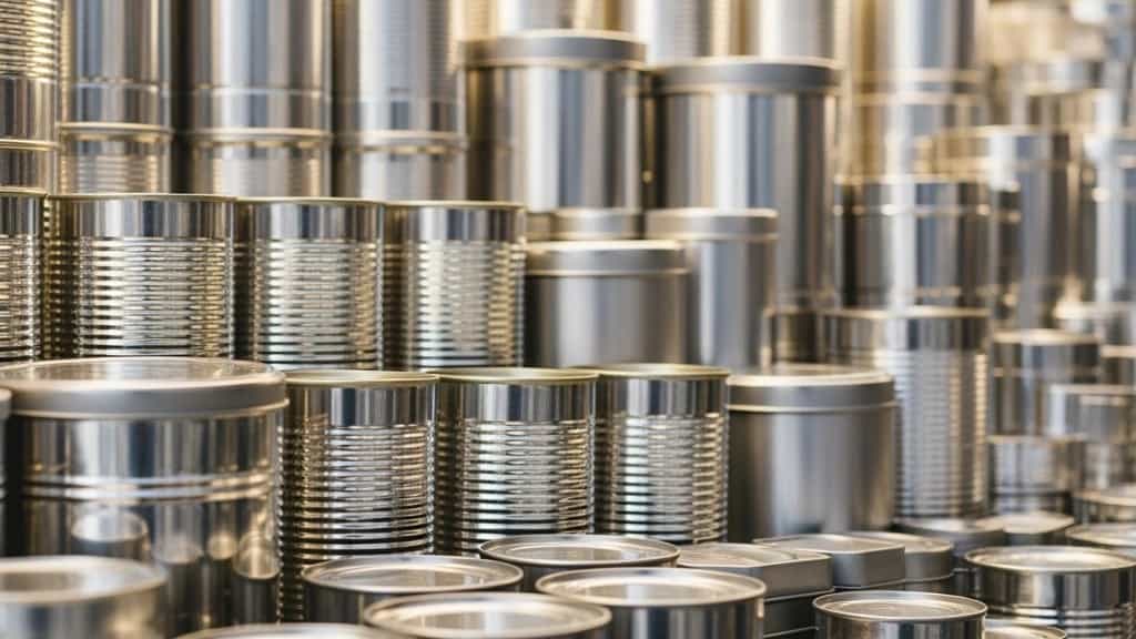 سعر العلب المعدنية والعلب في السوق